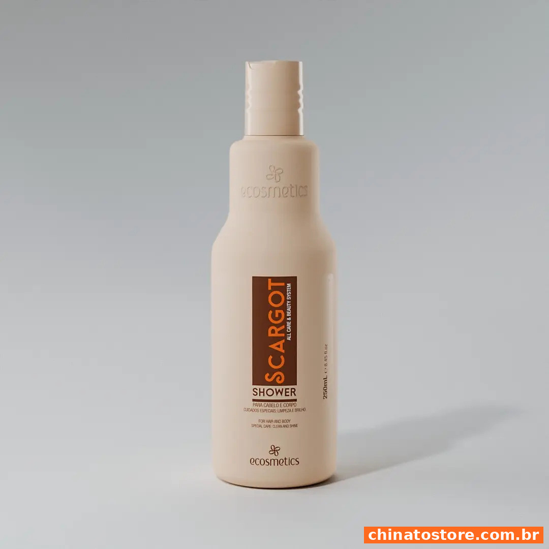 Shampoo Cabelo E Corpo Scargot 250ml Ecosmetics